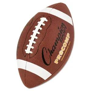 Champion Sport  Pro Composite Football- Intermediate Size- 21 in.- Brown