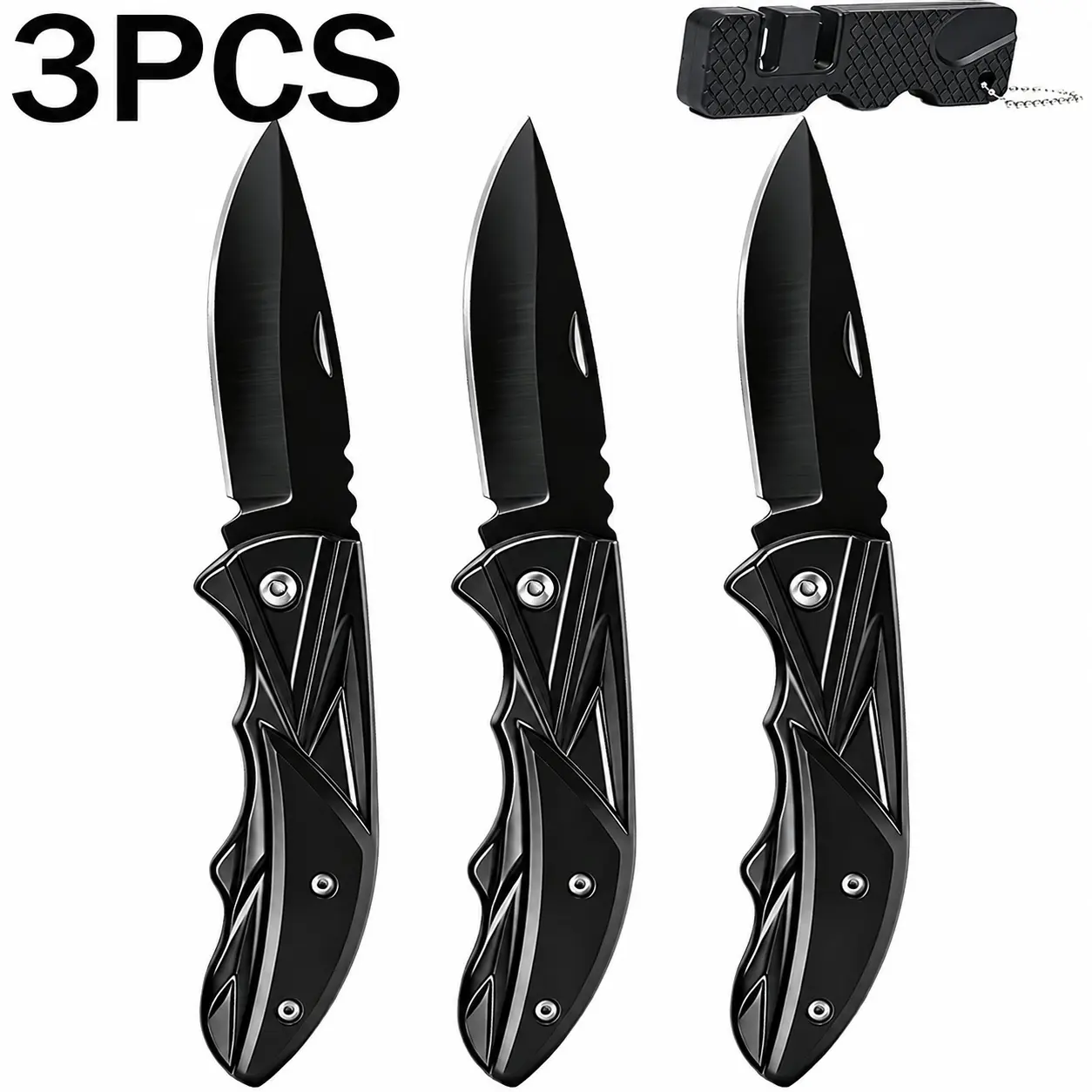 3/5pcs Ultimate Compact EDC Folding Knife Retractable Utility Knife Box Cutter Pocket Folding Knife Practical Knife Sturdy Blade & Textured Grip Back Clip Cool Gadgets Lightweight for Home Suitable for Daily Use And Carrying Camping Office