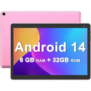 Android 12 Tablet, 10 inch Tablets, 4GB RAM+32GB ROM Computer Tablet Support 1TB Expand, 1280*800 IPS Touch Screen, 1.8Ghz Quad-core Processor, WiFi Bluetooth, 8MP Camera, 6000mAh Battery Tableta PC
