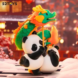 52TOYS Panda Roll Limited Edition Dragon Dance Collectible Toy Kawaii Creative Gift Room Decor Desktop Decoration Gift for Birthday Party