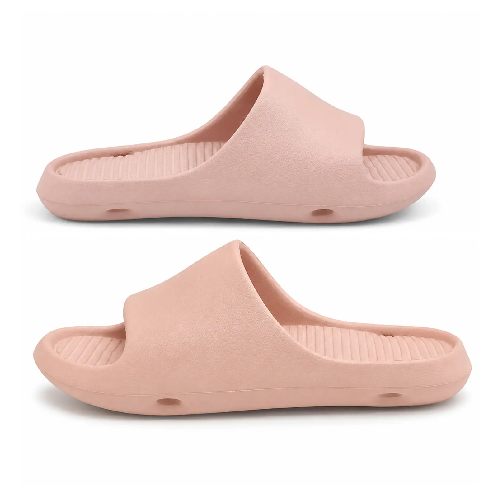 Women's & Men's Shower Slippers   with Running Shoe Level Cushioning & Shock , Casual Chic Indoor/Outdoor Pool Slides Beach Sandals for Dorm Home|locker room|gym