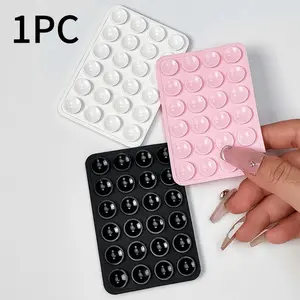 Silicone Phone Grip Holder, Octobudy Sticky Mobile Stand Mount, Clean Surface Before Use, Half Hour Drying Time Required