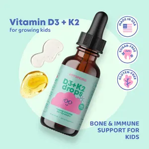 JoySpring Vitamin D3 + K2 Drops – Liquid Supplement for Calcium Absorption & Joint Health