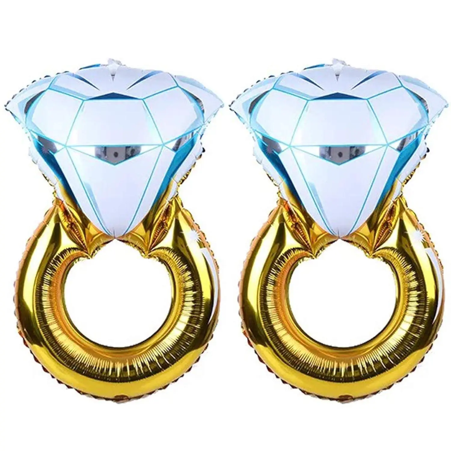 Bachelorette Party Decorations Engagement Party Decorations, Diamond Ring Balloon, 2 Pieces