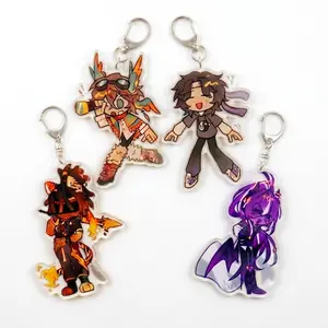 Unstable Universe MCYT Acrylic Keychains – YT Inspired Multiverse Charm, Lifesteal SMP Gaming Accessory for Fans & Collectors, Gift Friends