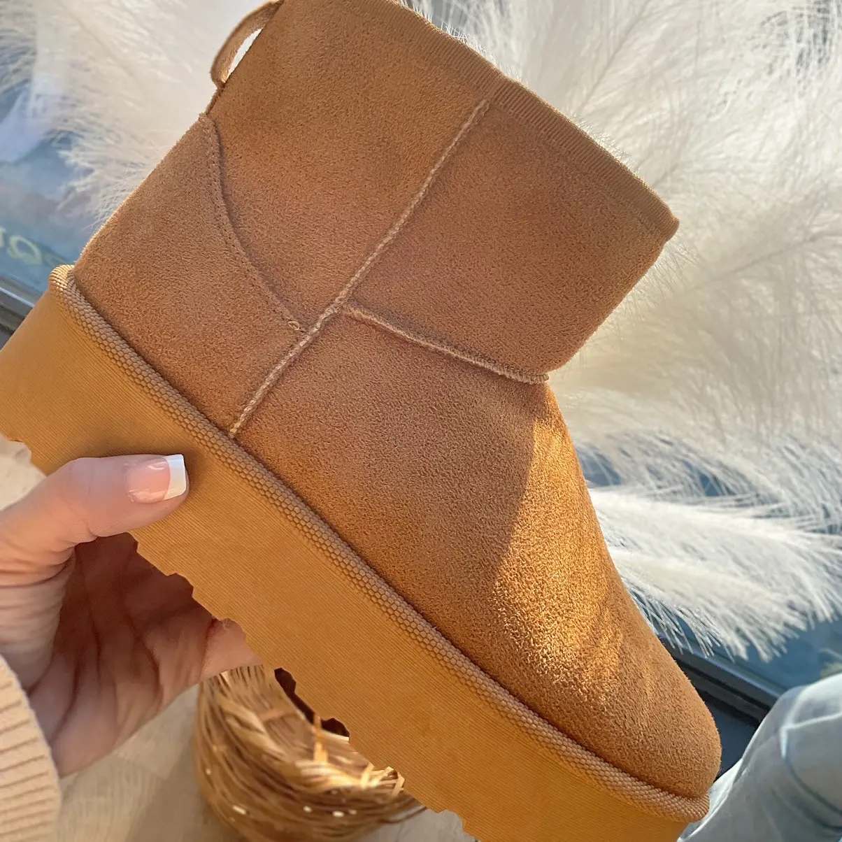 Mila Ankle Platform Booties