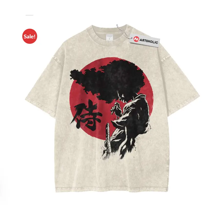 Afro Samurai Shirt, Anime Shirt, Vintage Tee, Sweatshirt, Hoodie