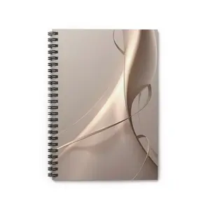Calm Nude Spiral Notebook - Ruled Line