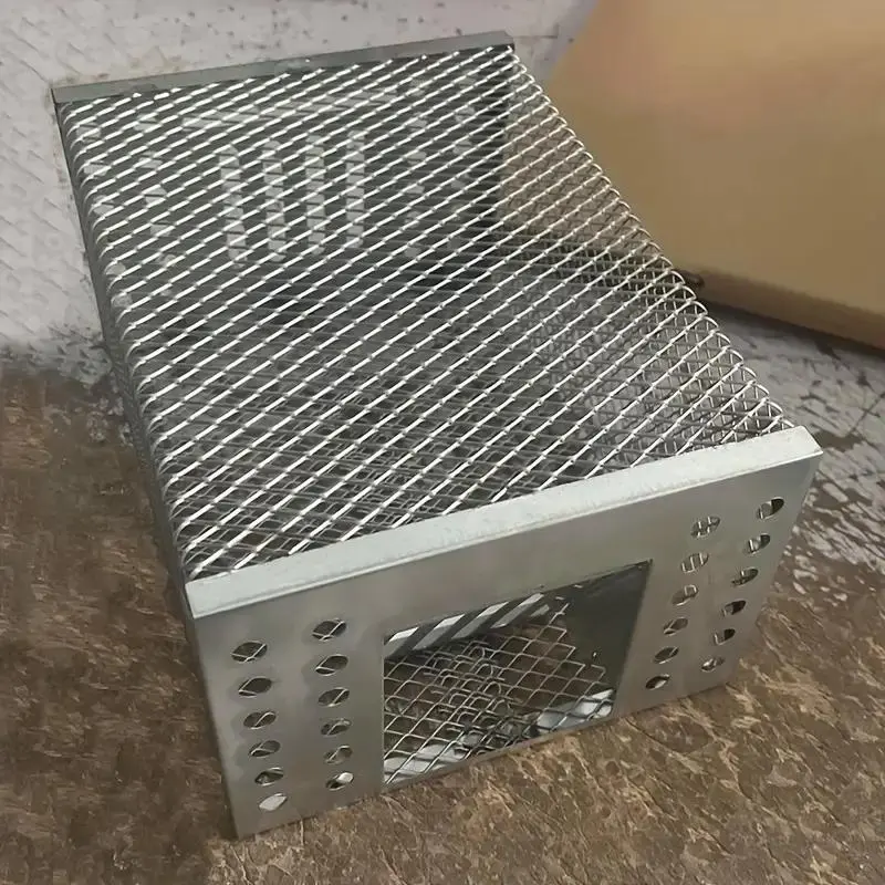 Humane Rat Trap Catch and Release, Live Mouse Cage Traps, Indoor Traps, Automatic Continuous Cycle, for Chipmunk Rodent Mouse Small Animals, Mouse Traps Indoor For Home