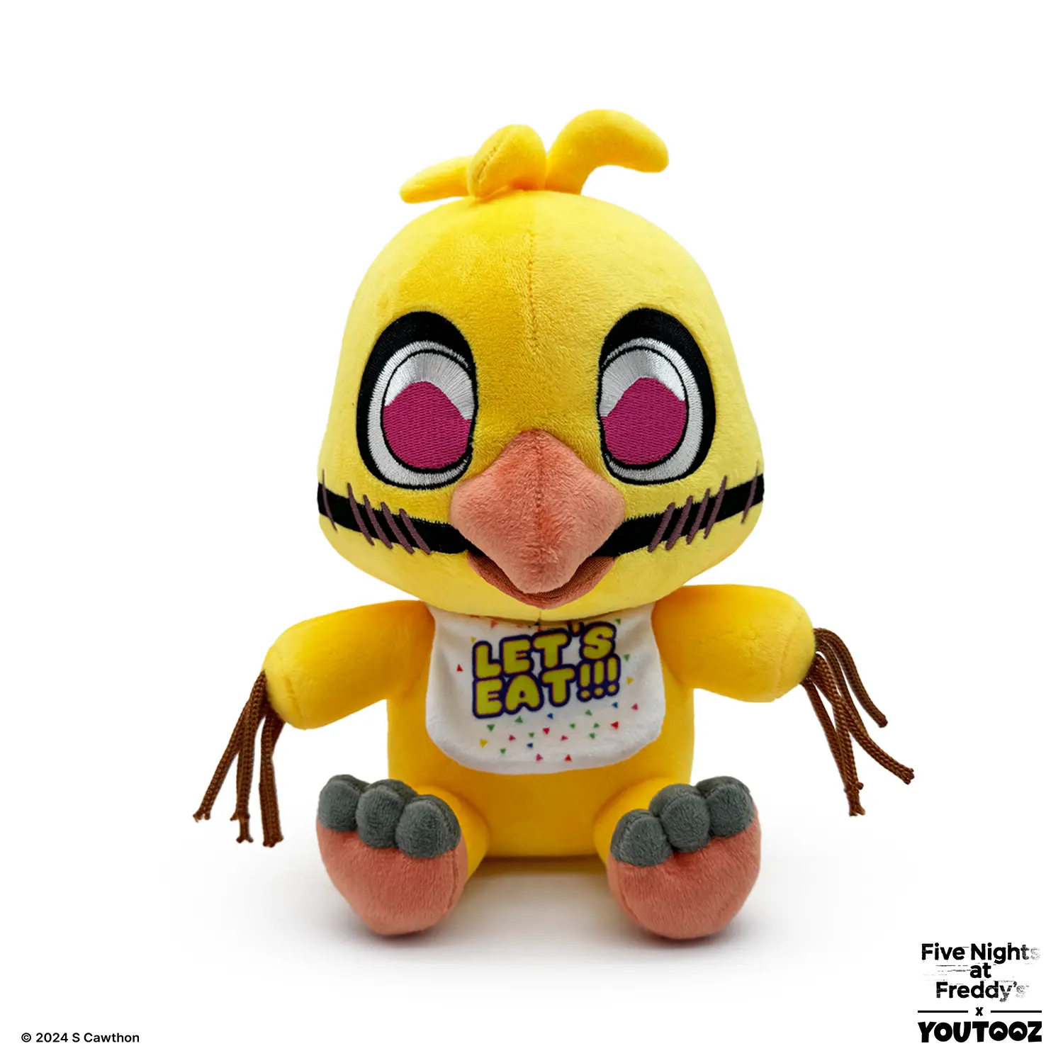 Youtooz FNAF Withered Chica 9" Plush, Collectible from Five Nights at Freddy's