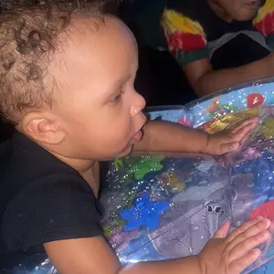 Baby Water Mat Inflatable Tummy Time Play Pad, Hot & Cold Dual-Use Sensory Mat for Infants & Toddlers, Promotes Development Baby Toy Gift