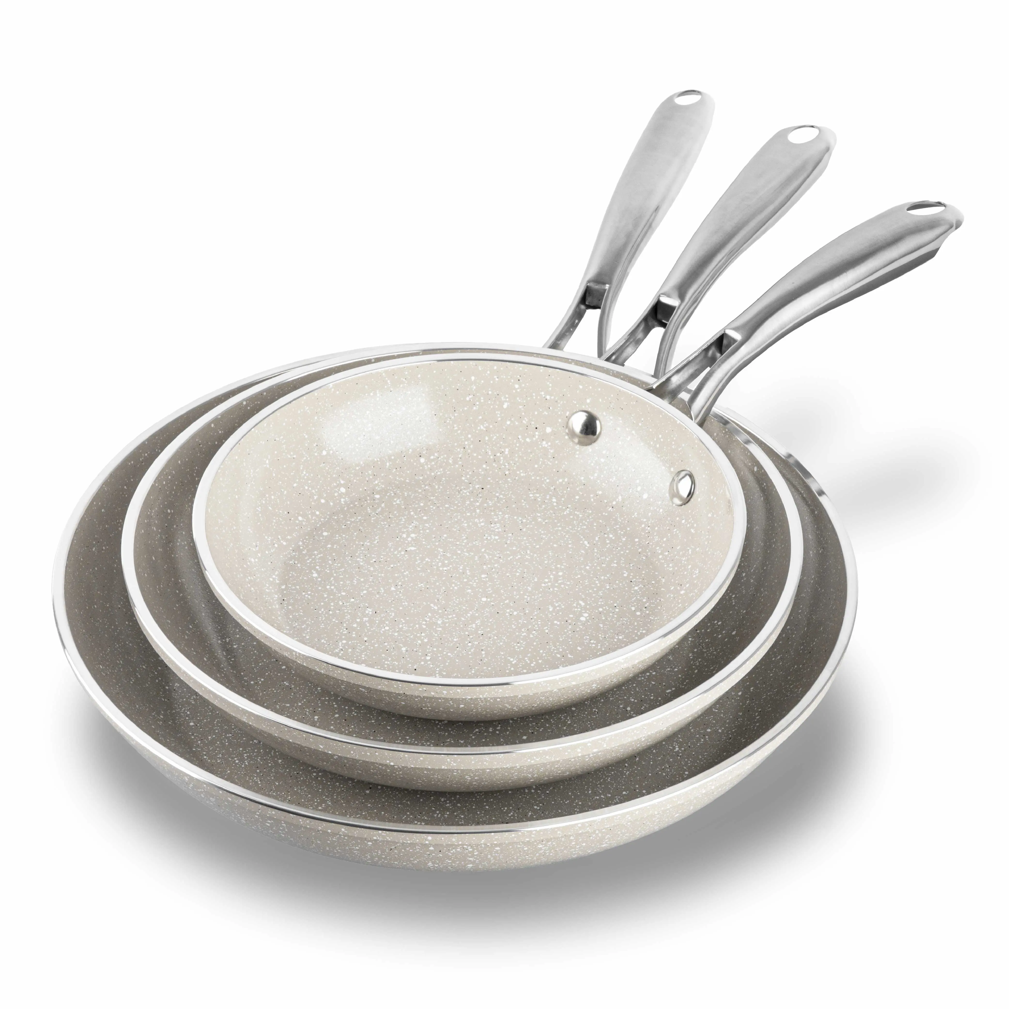 Granitestone Ceraluxe 3 Piece Skillet Set Granitestone Ceraluxe 3 Piece Skillet Set