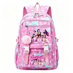 Large Girls' Multi-Function Cute SchoolBackpack, ZipTablet & LaptopProtection Bag, Travel Bag for Phones&Electronics Accessories, MultiFunction Backpack