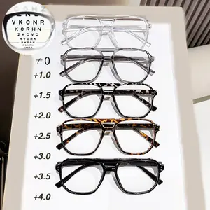 5pcs Simple Daily Use Reading Glasses, Lightweight Aviator Style Fashion Eyewear, Large Size Unisex Design for Casual Wear