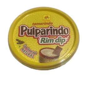 Tamarindo and Mango Pulparindo Rim Dip 250 grams - Con Tamaño Natural - Snack or Dessert Option