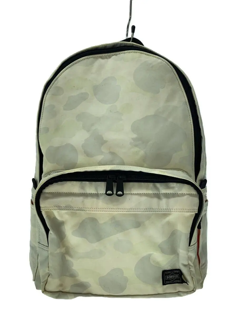 BAPE Backpack Cotton Wht Camouflage