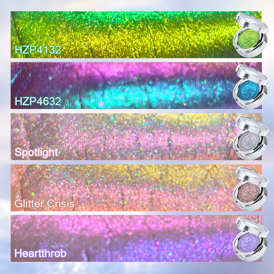 SE SHEENEFFECT Multichrome Eyeshadow and Highlighter, Color Shifting Cosmetic with Multichrome Glitter for a Radiant, All Over Glimmer, Eyeshadow Glossy Makeup, Beauty Products, Glowing Makeup, Radiant Glow, Bling Effect, Adults, Alcohol-Free, Bold Effect