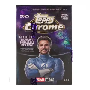2025 Topps Chrome Marvels Blaster box
