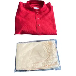 Festive Wear Men's Kurta Set for Special Occasions - Overalls, Menswear