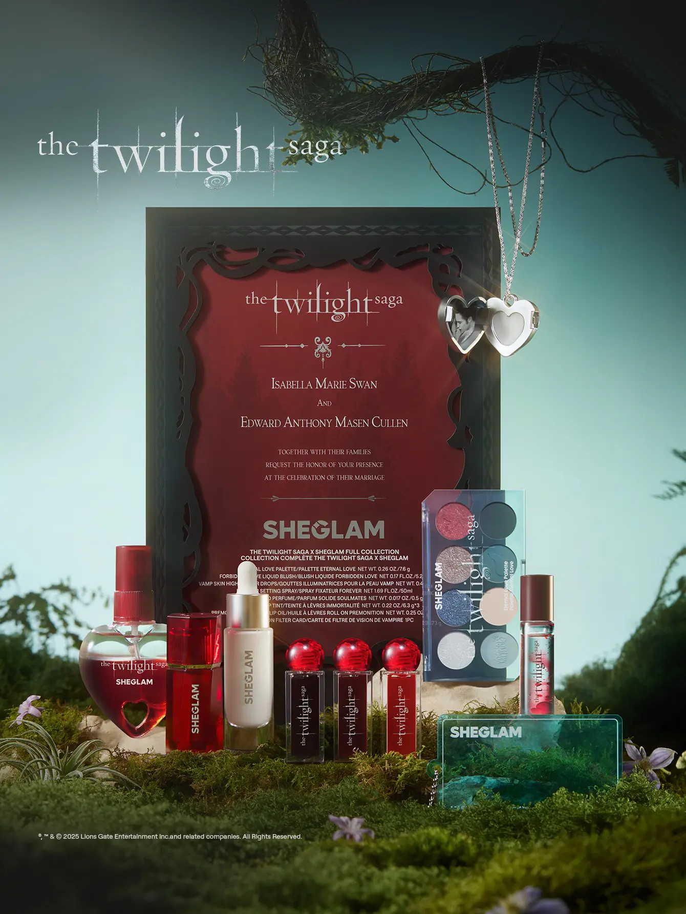 The Twilight Saga X SHEGLAM Full Collection Set Makeup Set