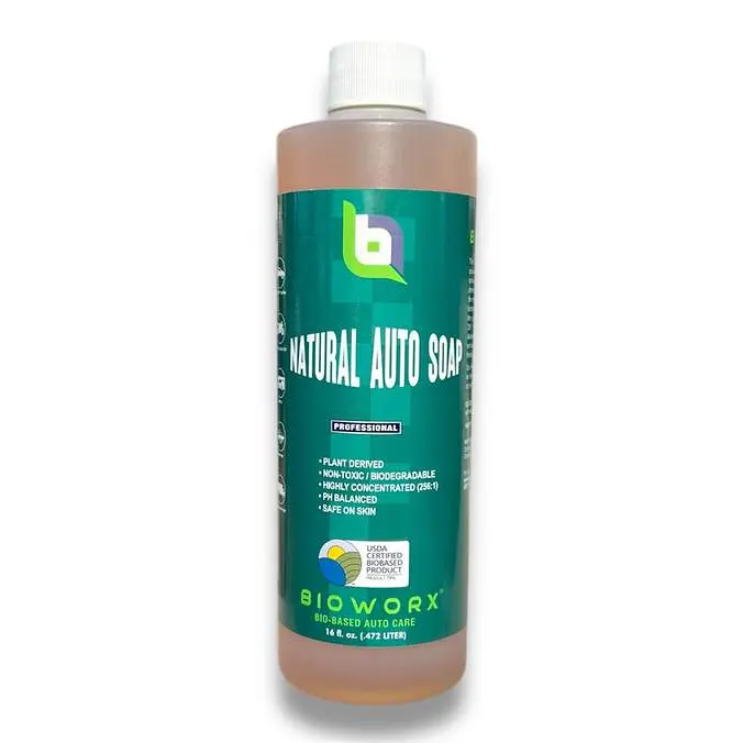 Bioworx Natural Auto Soap 16 oz.
