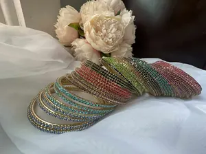 Colorful Fitting Stone Bangles