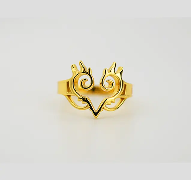 Heart Pirates Ring- heart ring- trafalgar law ring- onepiece jewelry- anime jewelry