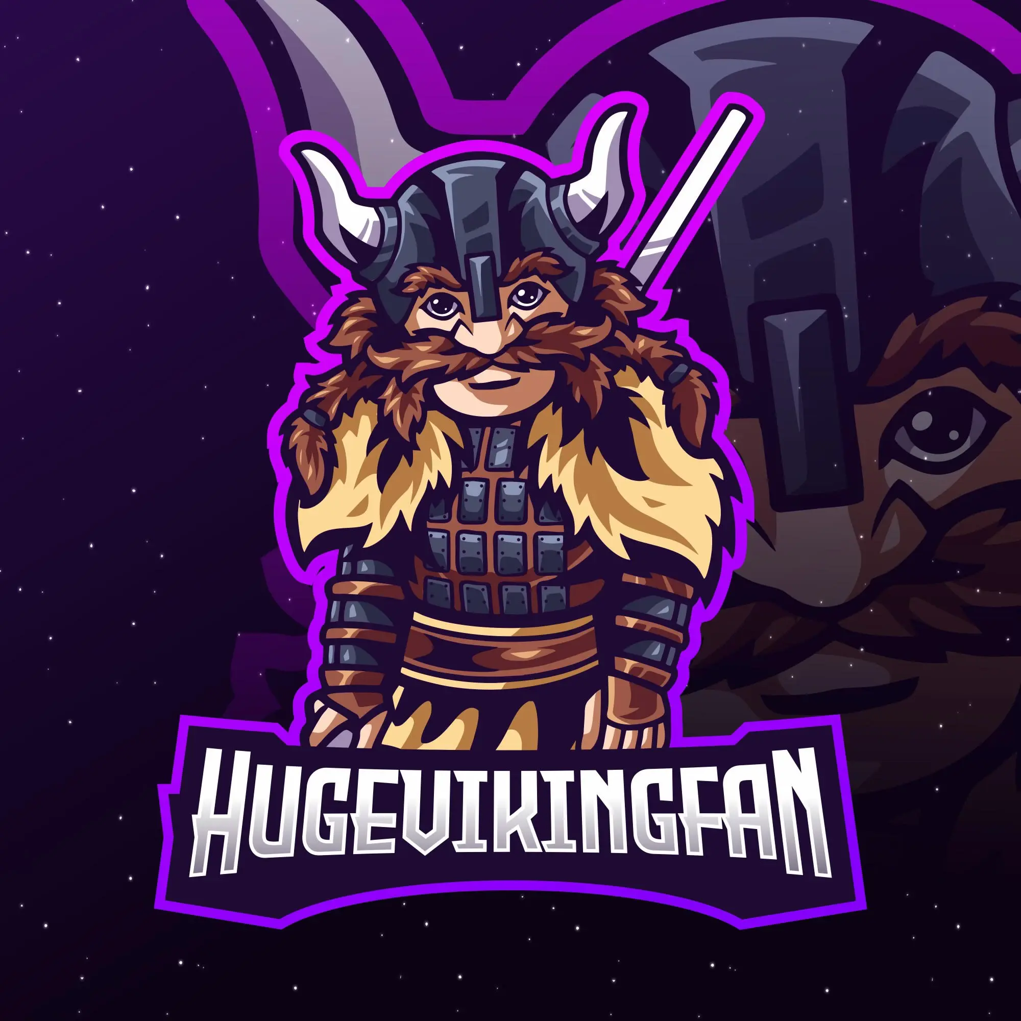 Hugevikingfan Skol box 1 card per box Percy