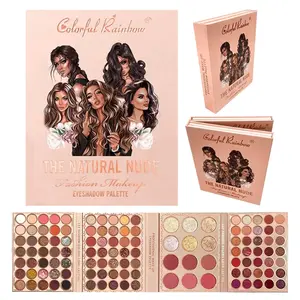 Colorful Rainbow The Natural Nude Mega Eyeshadow Palette - 300 Blendable Tones Ultra Pigmented Matte & Shimmer Finishes for Effortless Makeup Looks  eye shadow yeshadow mcosmetics