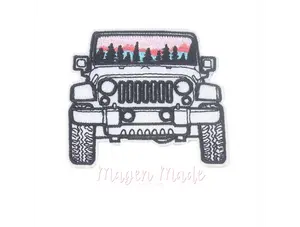 Off Roadin’ Jeep Embroidered Patch