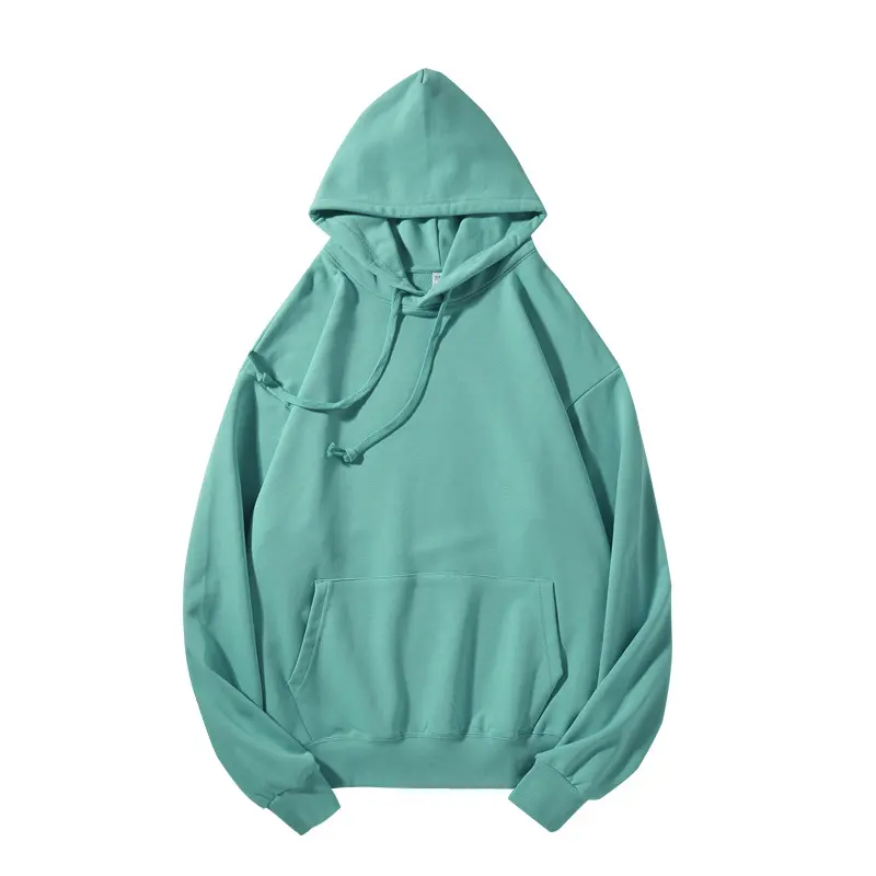 380g looped hood   green