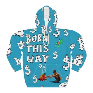 Born This Way Bitcoin Graphic Hoodie | Crypt Apparel