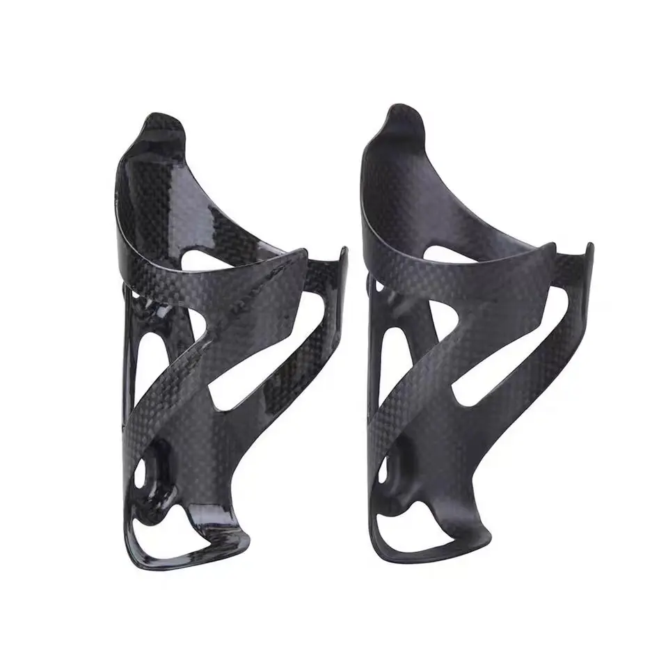 Ultra-Light Full Carbon Fiber Bike Water Bottle Cage – 3K Gloss/Matte Finish, 23g, Fits 70–75mm Bottles