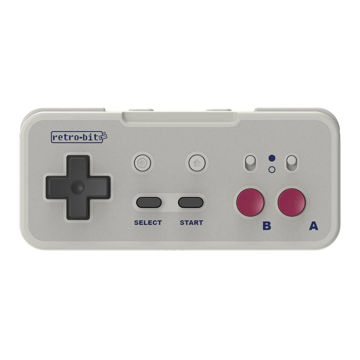 Retro-Bit Origin 8 Wireless Controller for Original NES, PC/Windows, MacOS, USB Devices, Switch Online - GB Grey