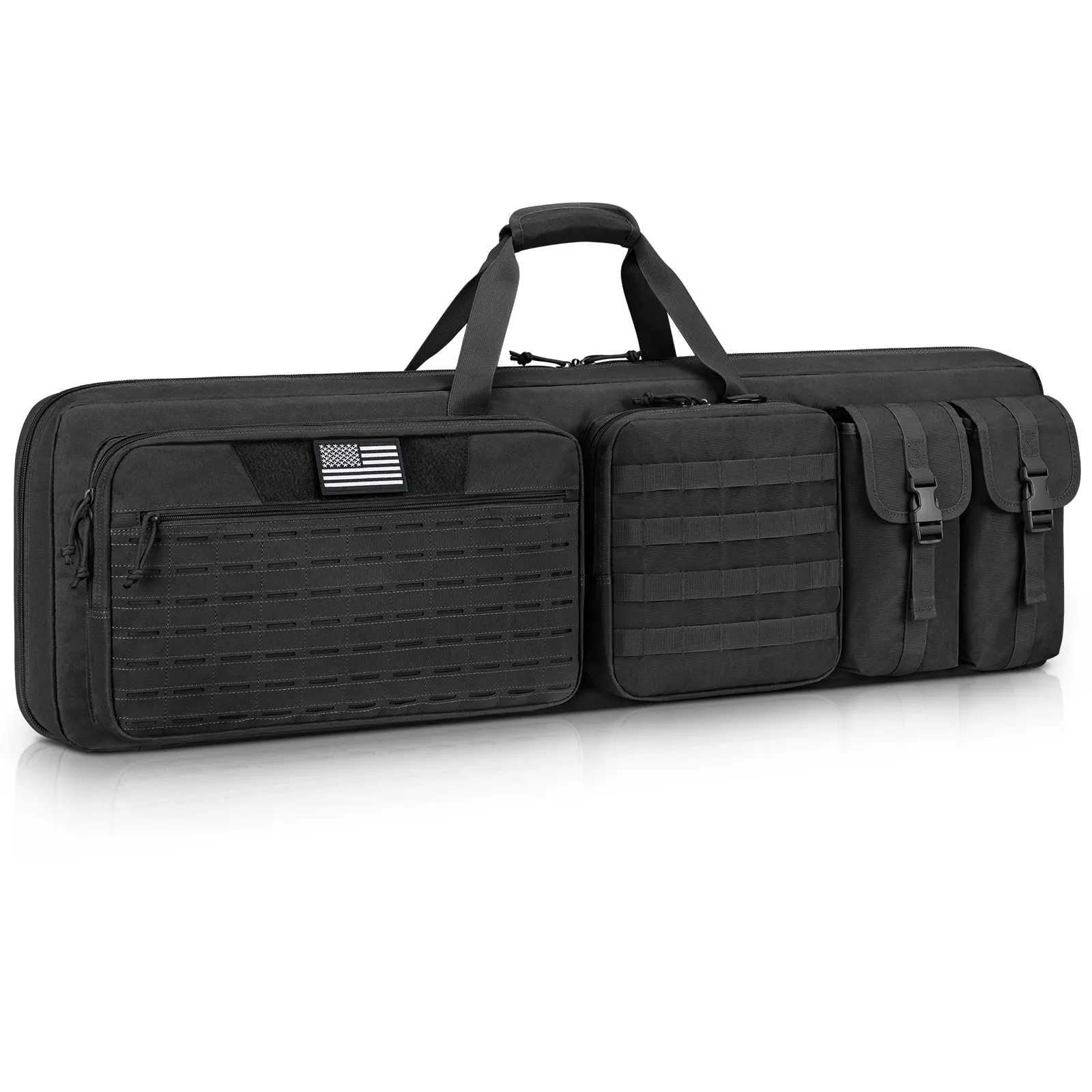 42 Inch Long Soft Hunting Storage Case - Outdoor Hunting Gear Bag with Padded Handle & Shoulder Straps