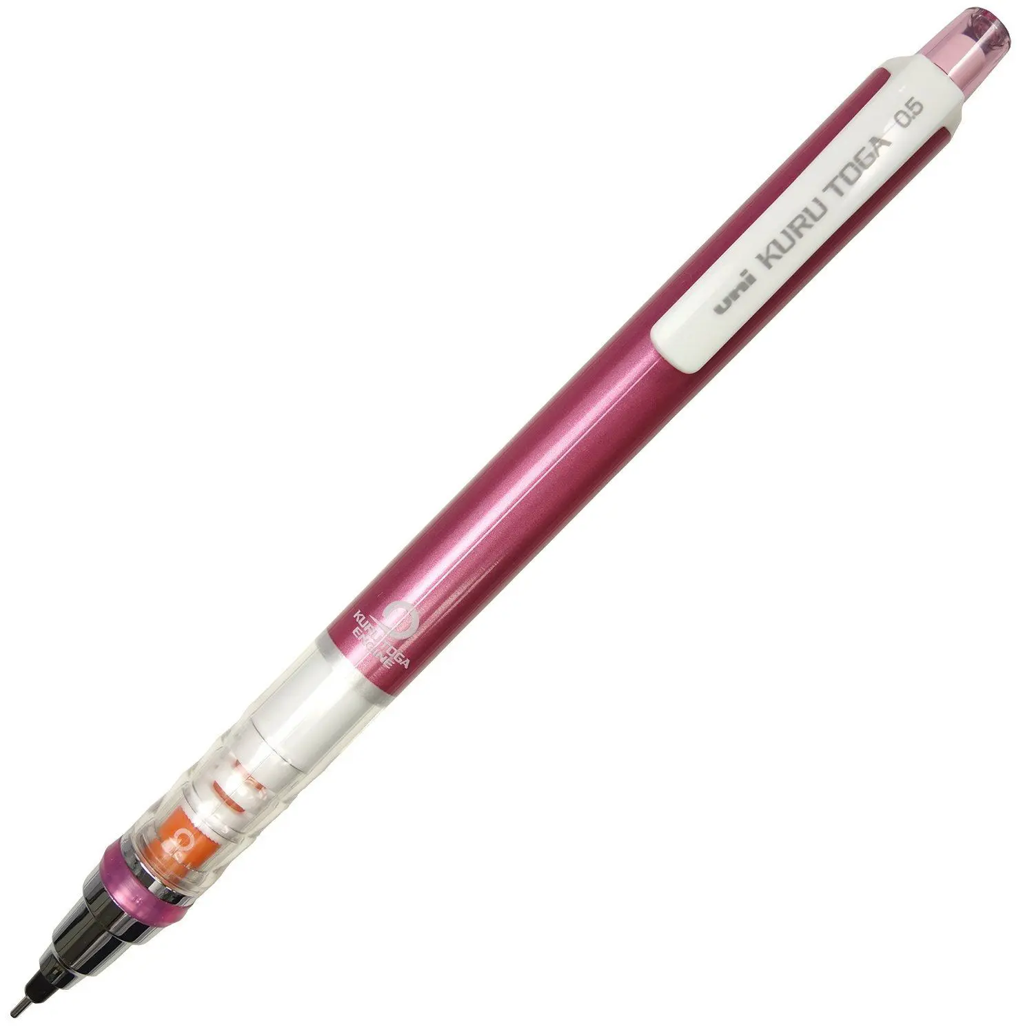 Uni Kurutoga Mechanical Pencil Standard, 0.5mm, Silver (M54501P.26)