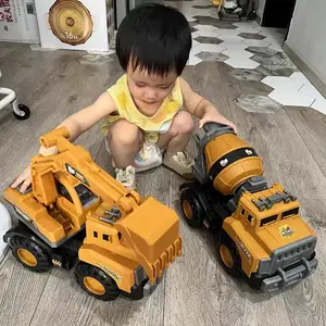 Boys like cars such as excavators, dump trucks, trucks, transportation inertia engineering vehicles, and fun gifts. toy car