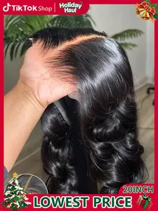 Glueless Wigs Body Wave Lace Wig Human Hair Ready To wear Wiogs Pre Cut Pre Plucked 6x4 7x5 Hd Transparent  Lace Closure Wig Brazilian Wig For Women 180% Density TikTokShopHolidayHaul