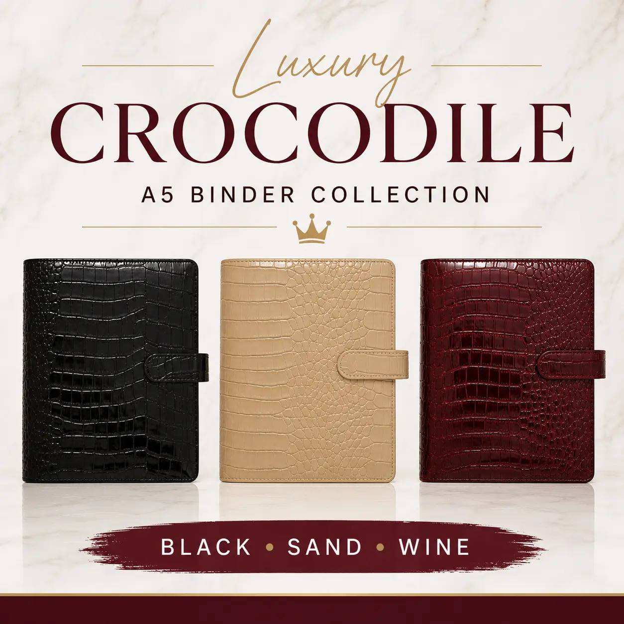 Luxury A5 Planner Binder (Pre-Order) Luxury A5 Planner Binder (Pre-Order)