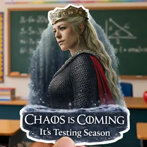 GOT Testing Sticker -House of Dragons 3"x3"