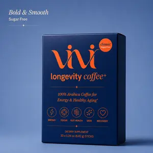 Collagen & Longevity Coffee+ | Sugar Free | Functional Coffee to Boost Performance | Supports: NAD+ & Cellular Health, Jitter Free Energy, Focus, Gut Health & Longevity All In One | 14 Servings
