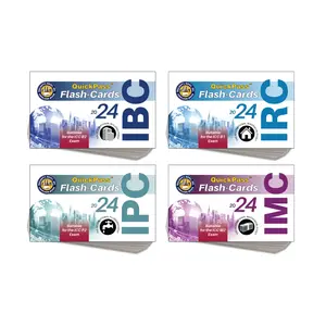 International Code 2024 QuickPass Flash-Card COMBO (IRC, IBC, IMC & IPC)
