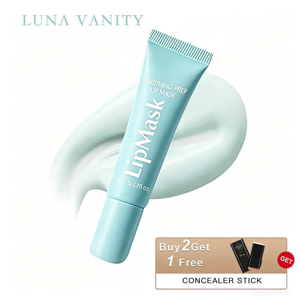 Soothing Prep Lip Mask , Cooling Peel Off Lip Mask , Gentle Lip Exfoliator for Dry Lips , lip mask for moisturizing and smoother lip prep，Mother's Day gift