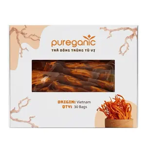 Tra Thao Moc PUREGANIC Herbal Wellness Tea - 30 Bags, jujube, goji berry