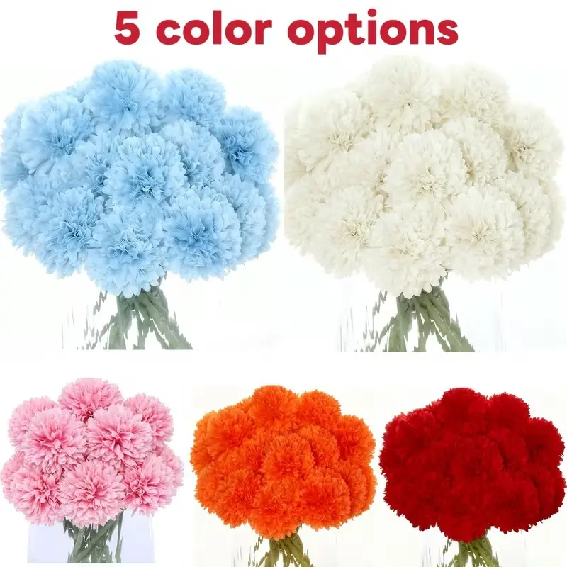 15pcs Artificial Hydrangea Flowers, Silk Velvet Chrysanthemums, Home Garden Party Wedding Floral Decor, Spring Summer Winter Thanksgiving Fake Flowers, Decorative Flowers, Flower Decorations