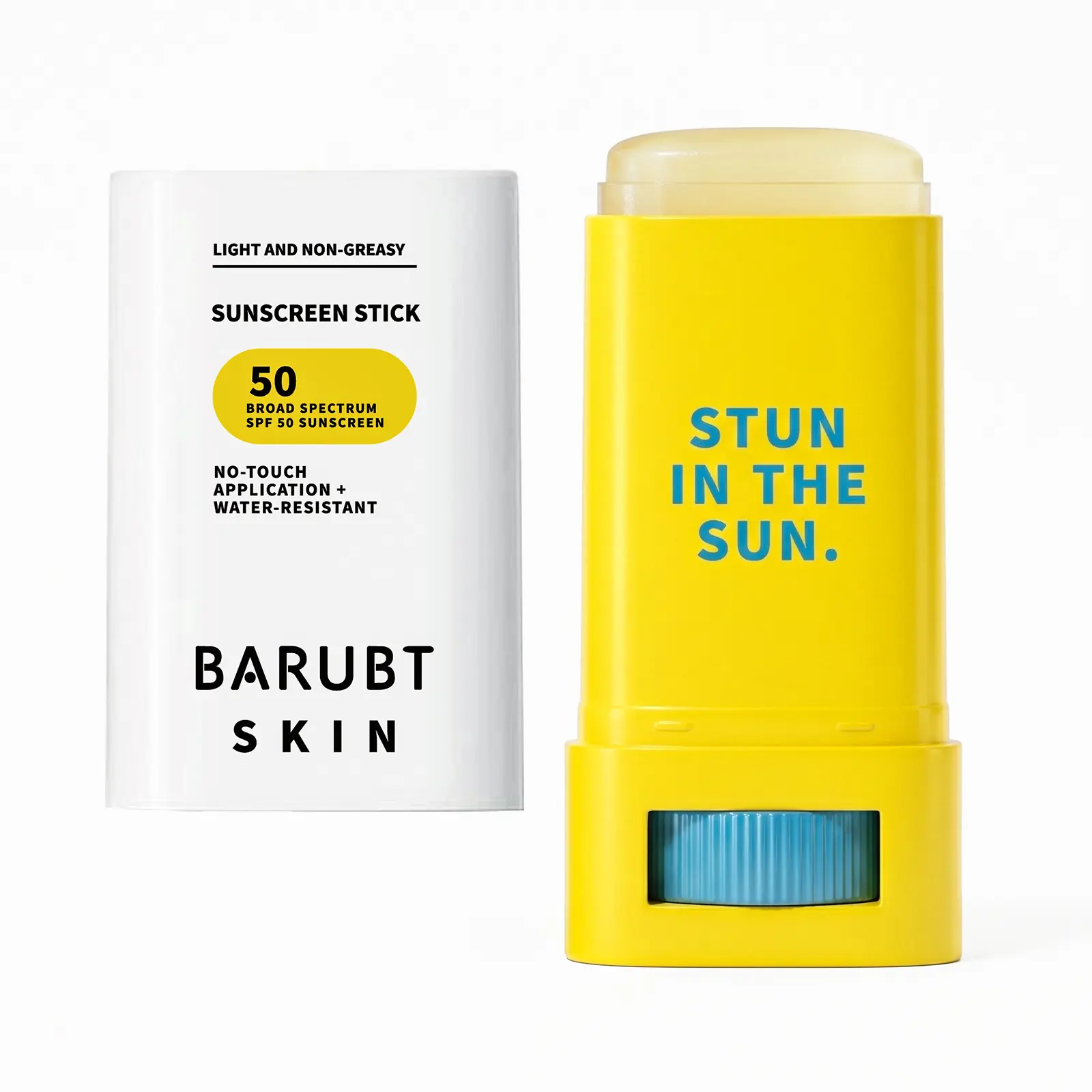 BARUBT sunscreen is refreshing, non-sticky, waterproof, sweat-resistant, and provides isolation from the sun