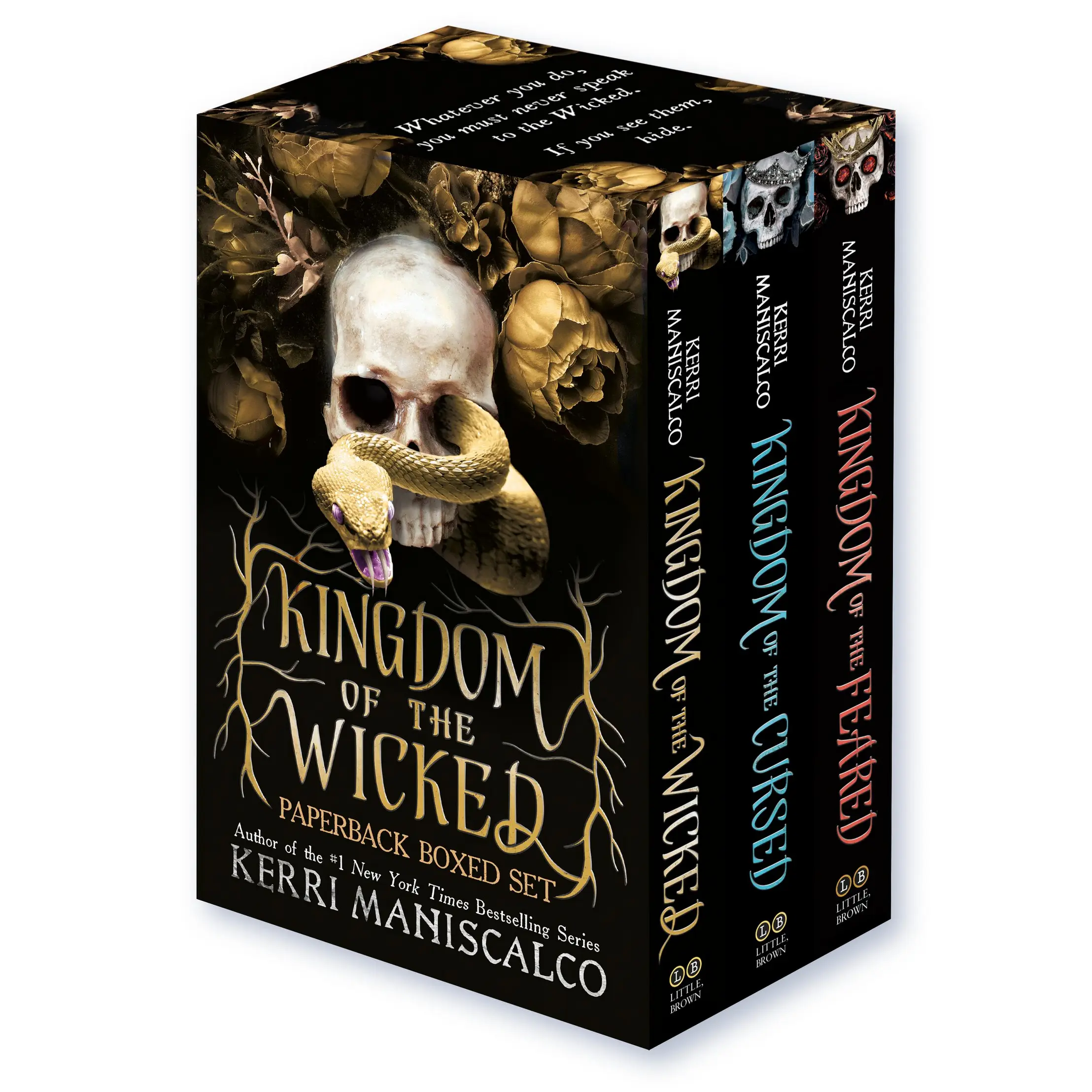Kingdom of the Wicked Paperback Boxed Set by Kerri Maniscalco [Paperback Book]