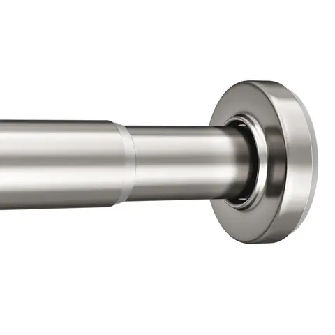 AmazerBath Modular Spring Tension Shower Curtain Rod - Heavy-Duty Electroplating Anti-Rust Expandable 30-Pound Capacity Rod, 0.3mm-0.7mm Rubber Pad, No-Drill Easy Segmented Installation for Bathroom, Balcony