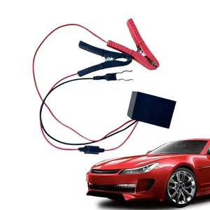 Car Battery Parasitic Drain Tester, 12V Automotive Current Leak Detector with Alligator Clips, No ECU Reset Battery Draw Diagnostic Tool for Cars Trucks SUVs fathersdaygift