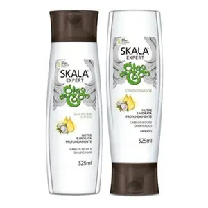 Skala Expert Coconut Oil Cleansing Haircare Multi-Pack - 325ml Shampoo & Conditioner Set for Daily Use on Any Hair Type